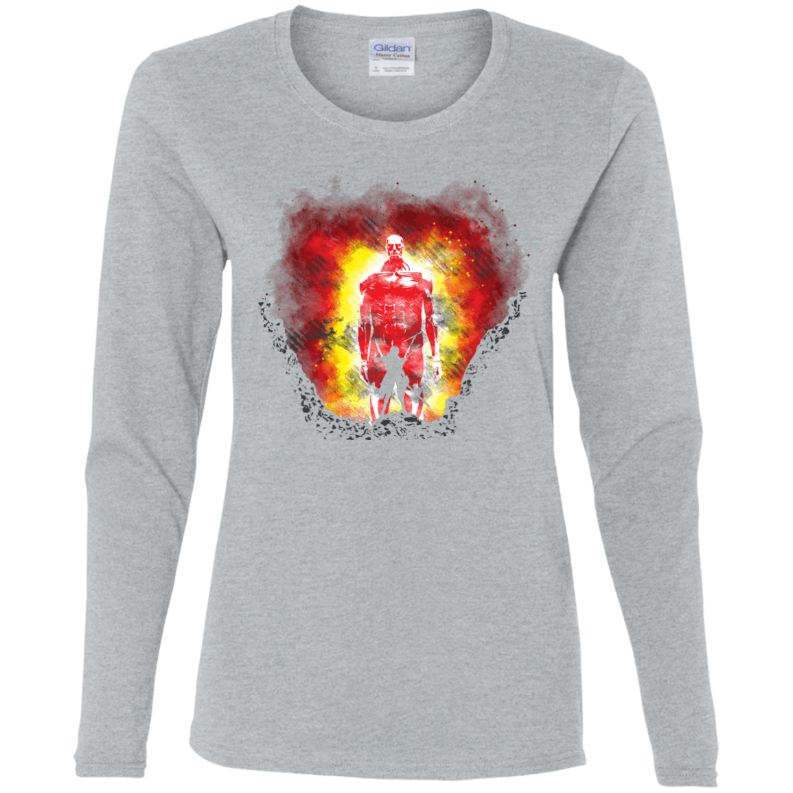 T-Shirts Sport Grey / S Human Prey Women's Long Sleeve T-Shirt