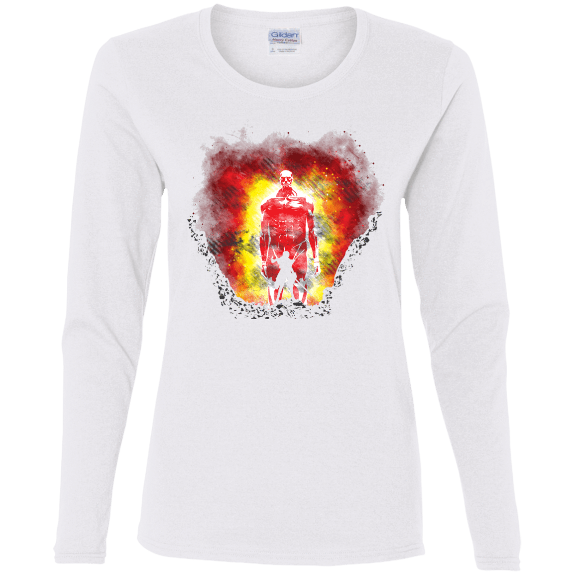 T-Shirts White / S Human Prey Women's Long Sleeve T-Shirt