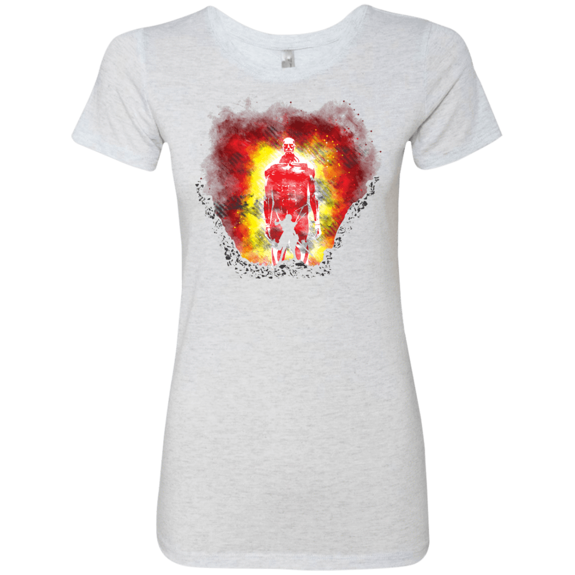 T-Shirts Heather White / S Human Prey Women's Triblend T-Shirt