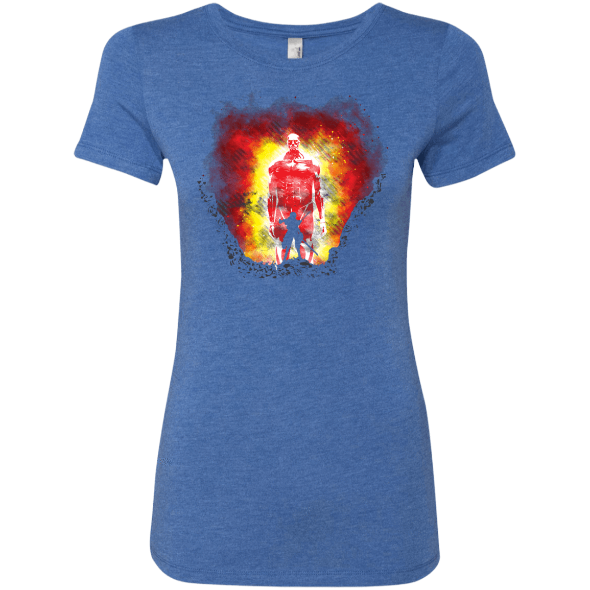 T-Shirts Vintage Royal / S Human Prey Women's Triblend T-Shirt