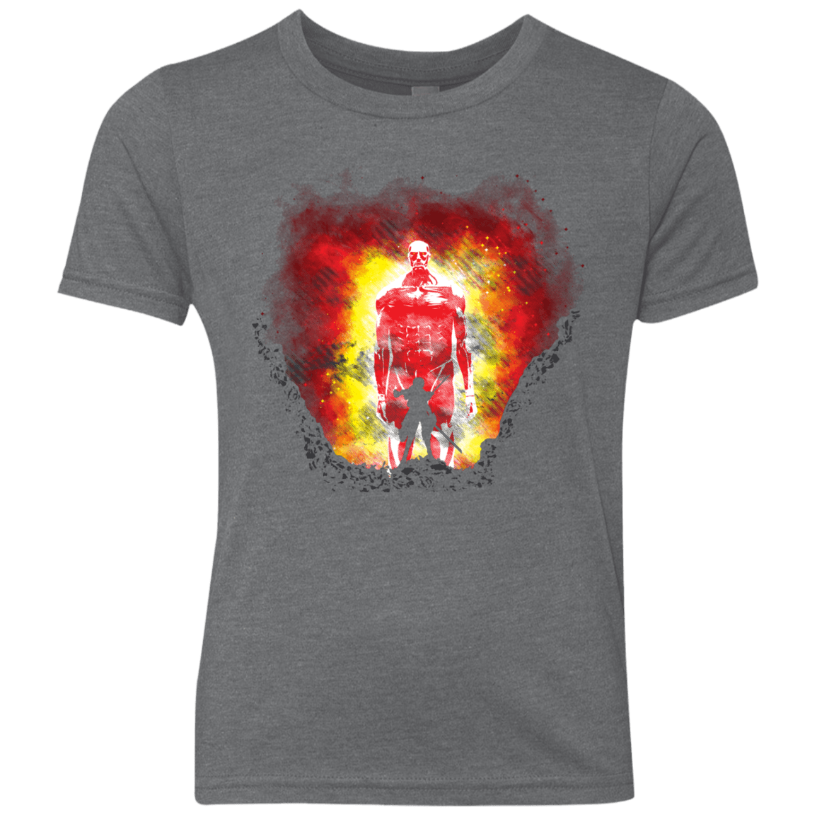 T-Shirts Premium Heather / YXS Human Prey Youth Triblend T-Shirt