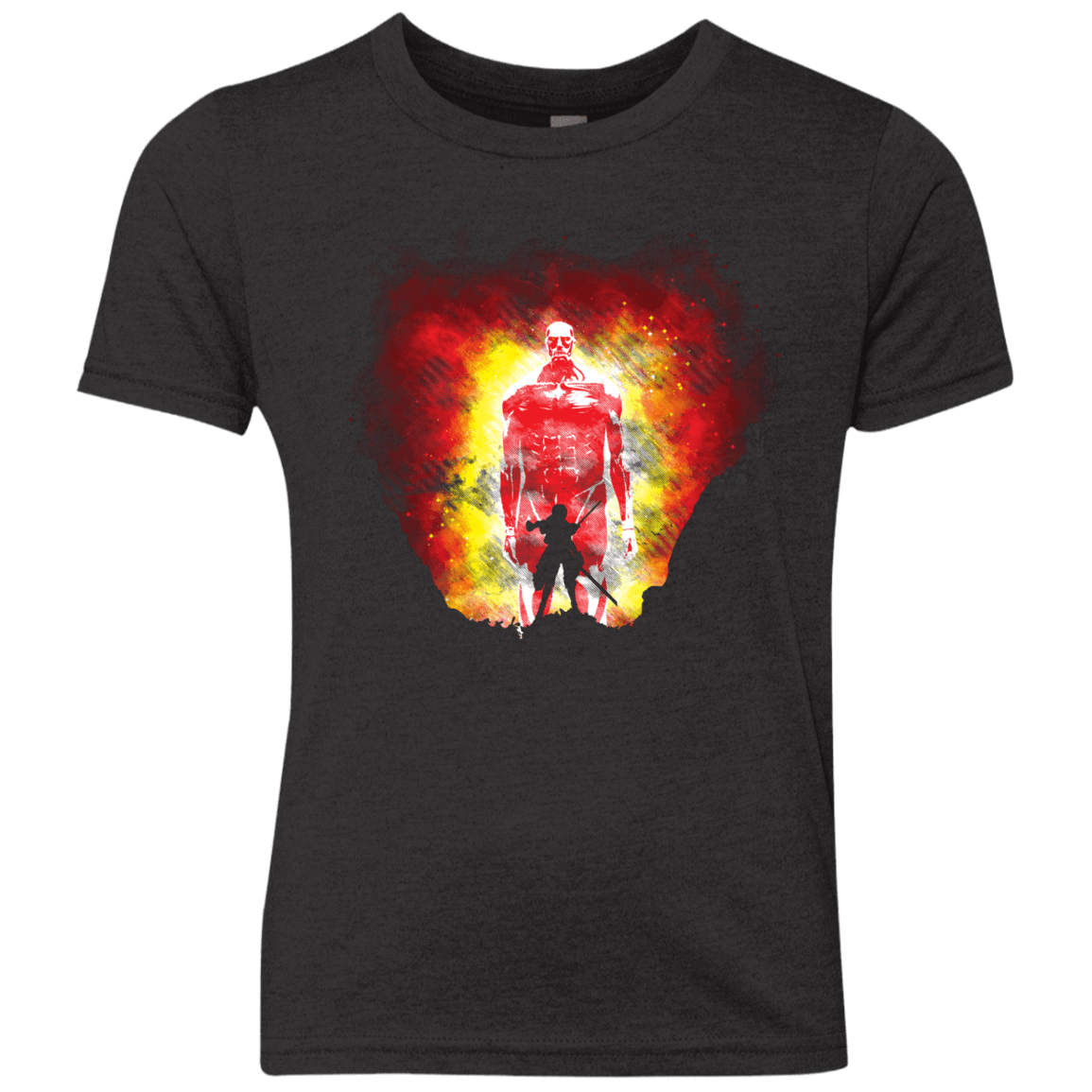 T-Shirts Vintage Black / YXS Human Prey Youth Triblend T-Shirt