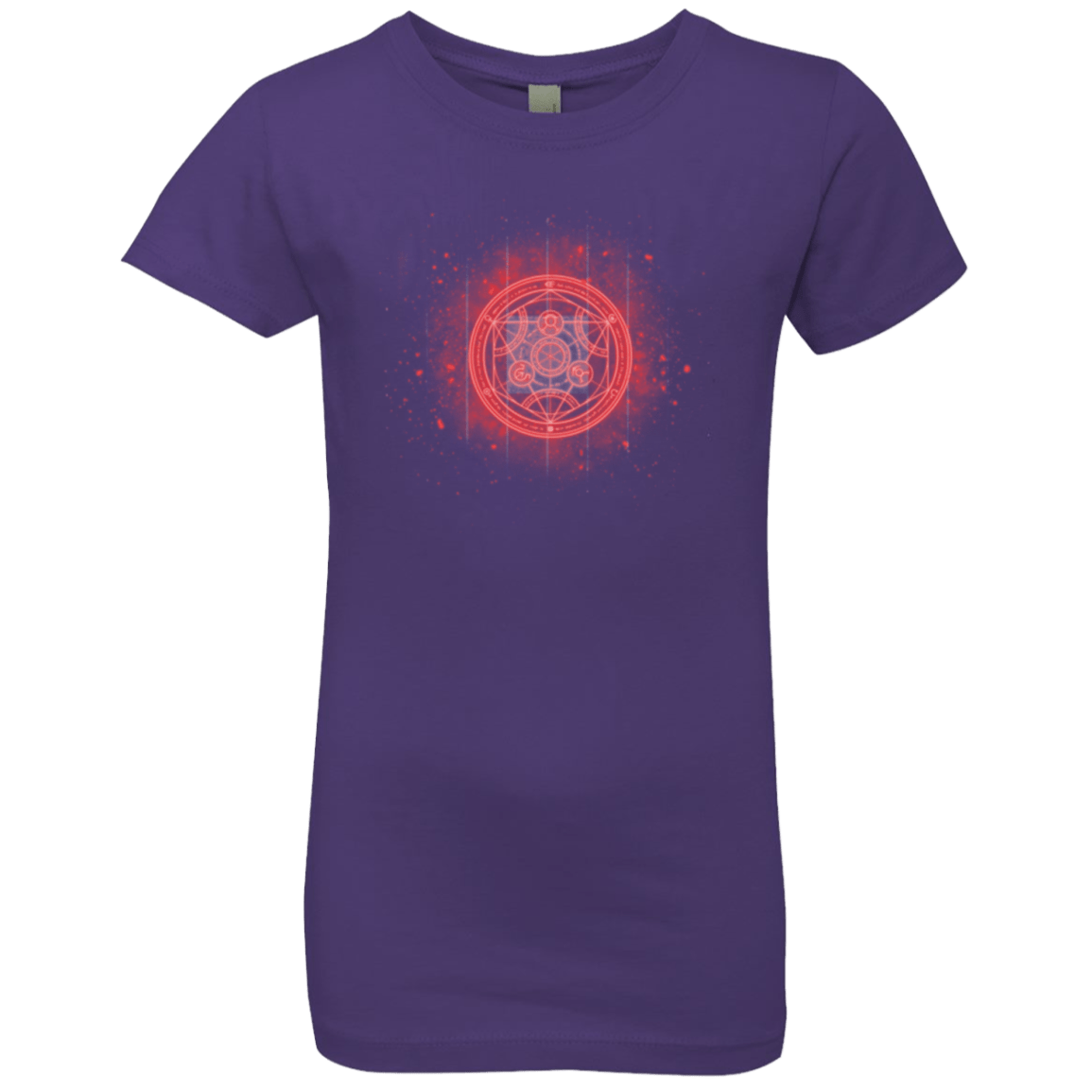T-Shirts Purple Rush / YXS Human Transmutation Circle Girls Premium T-Shirt