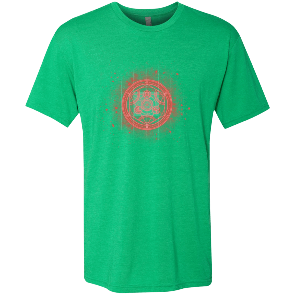 T-Shirts Envy / Small Human Transmutation Circle Men's Triblend T-Shirt
