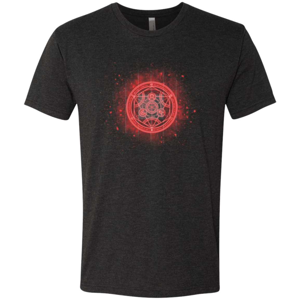 T-Shirts Vintage Black / Small Human Transmutation Circle Men's Triblend T-Shirt