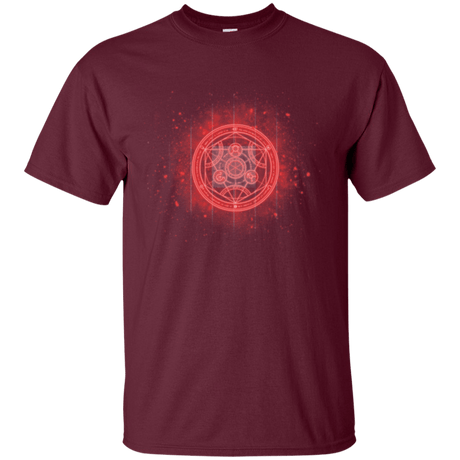 T-Shirts Maroon / Small Human Transmutation Circle T-Shirt