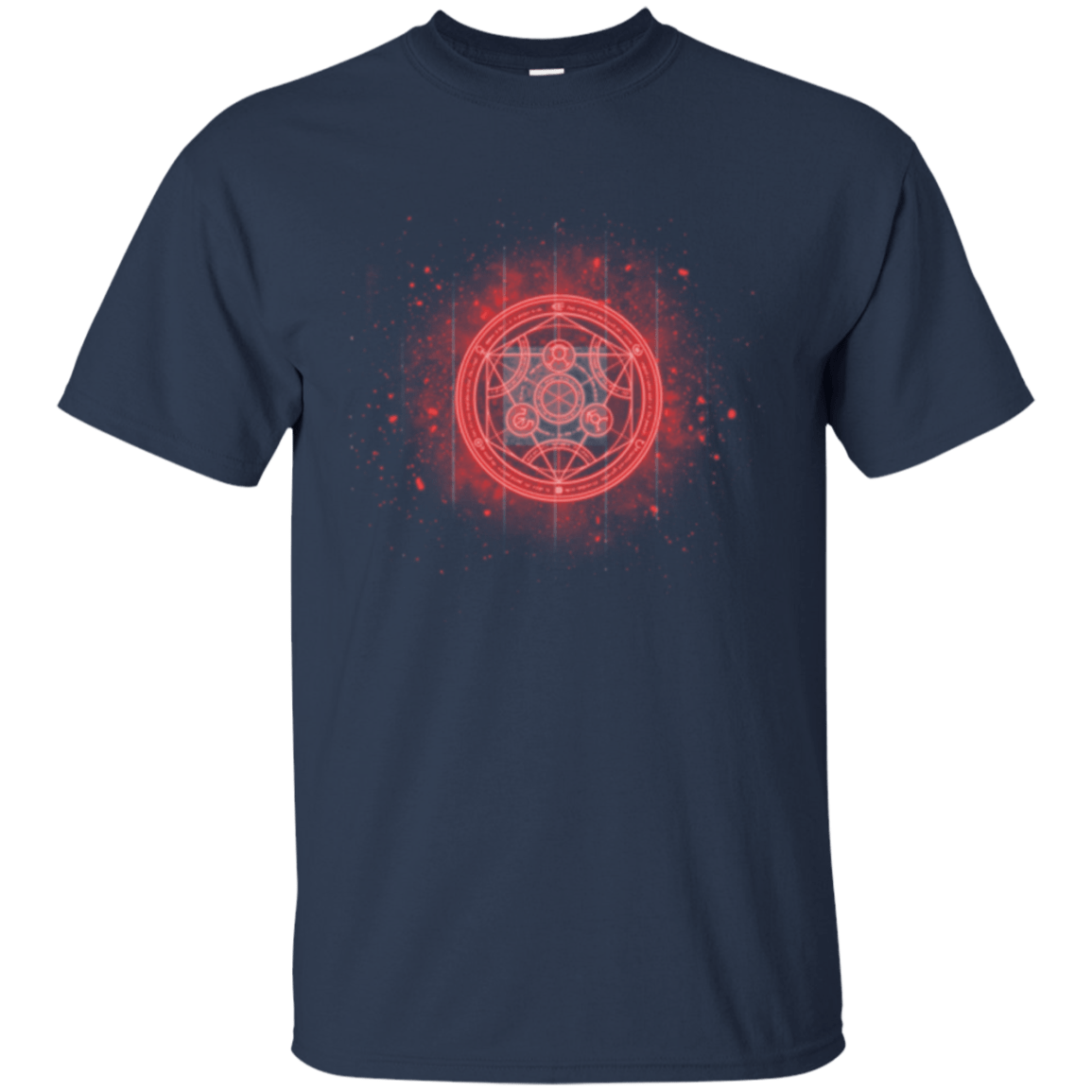 T-Shirts Navy / Small Human Transmutation Circle T-Shirt