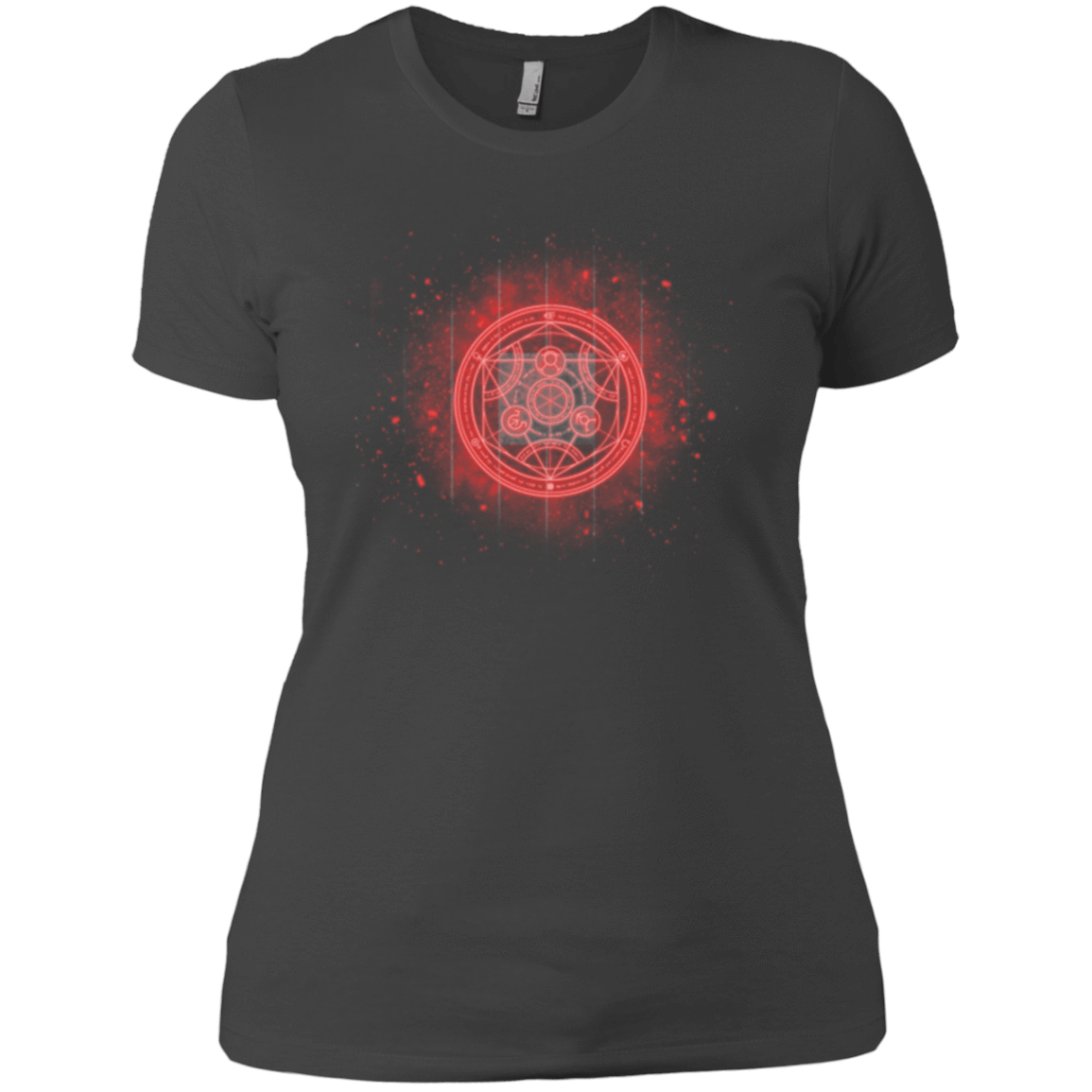T-Shirts Heavy Metal / X-Small Human Transmutation Circle Women's Premium T-Shirt