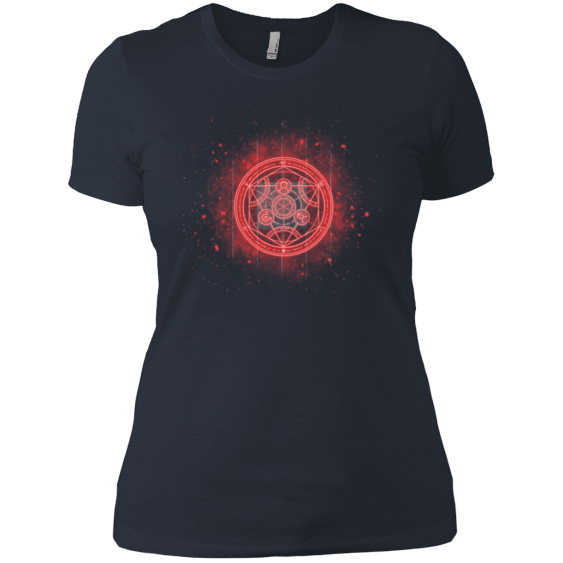 T-Shirts Indigo / X-Small Human Transmutation Circle Women's Premium T-Shirt