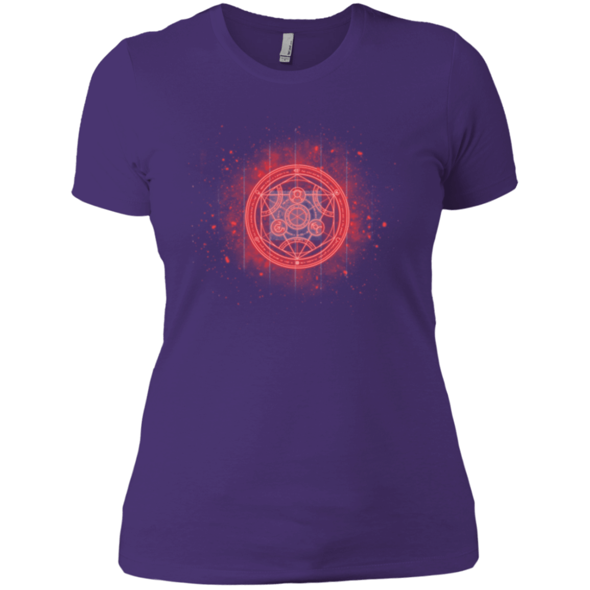 T-Shirts Purple / X-Small Human Transmutation Circle Women's Premium T-Shirt