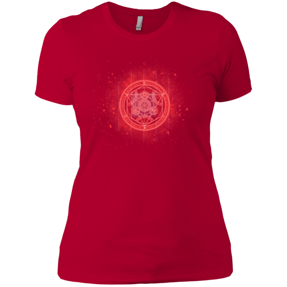 T-Shirts Red / X-Small Human Transmutation Circle Women's Premium T-Shirt
