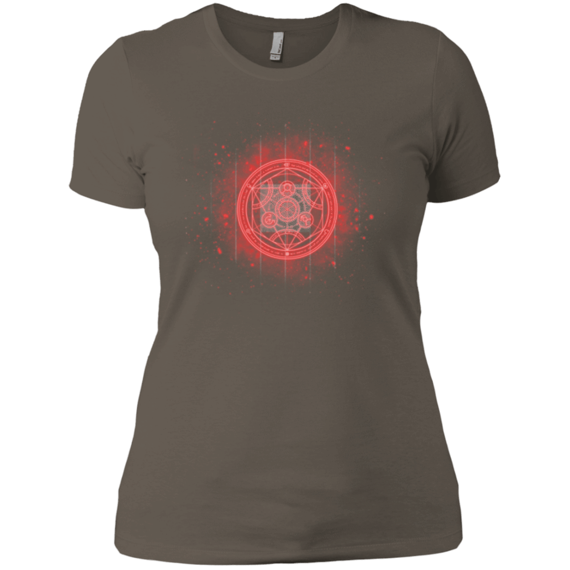 T-Shirts Warm Grey / X-Small Human Transmutation Circle Women's Premium T-Shirt