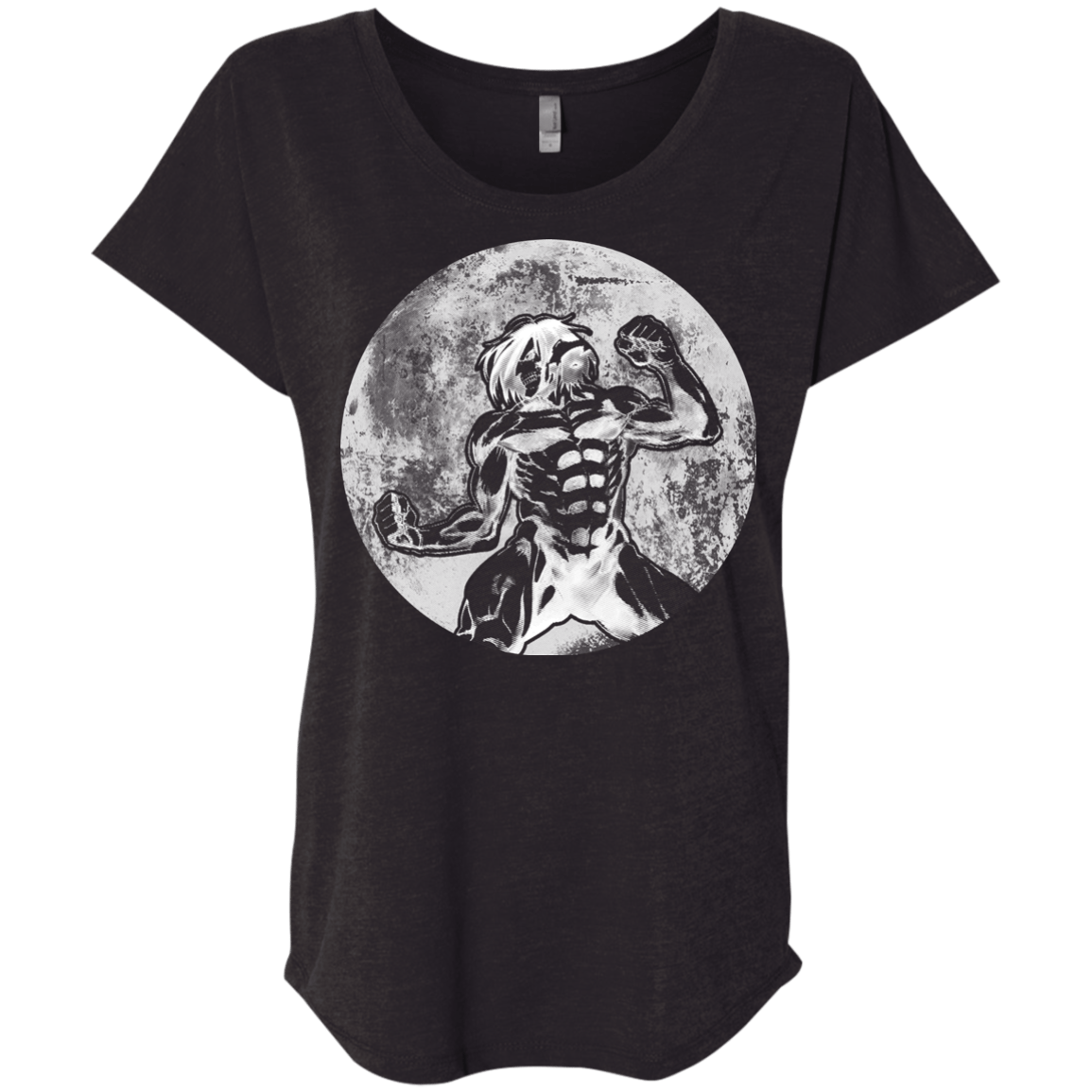 T-Shirts Vintage Black / X-Small Humans Strength Triblend Dolman Sleeve