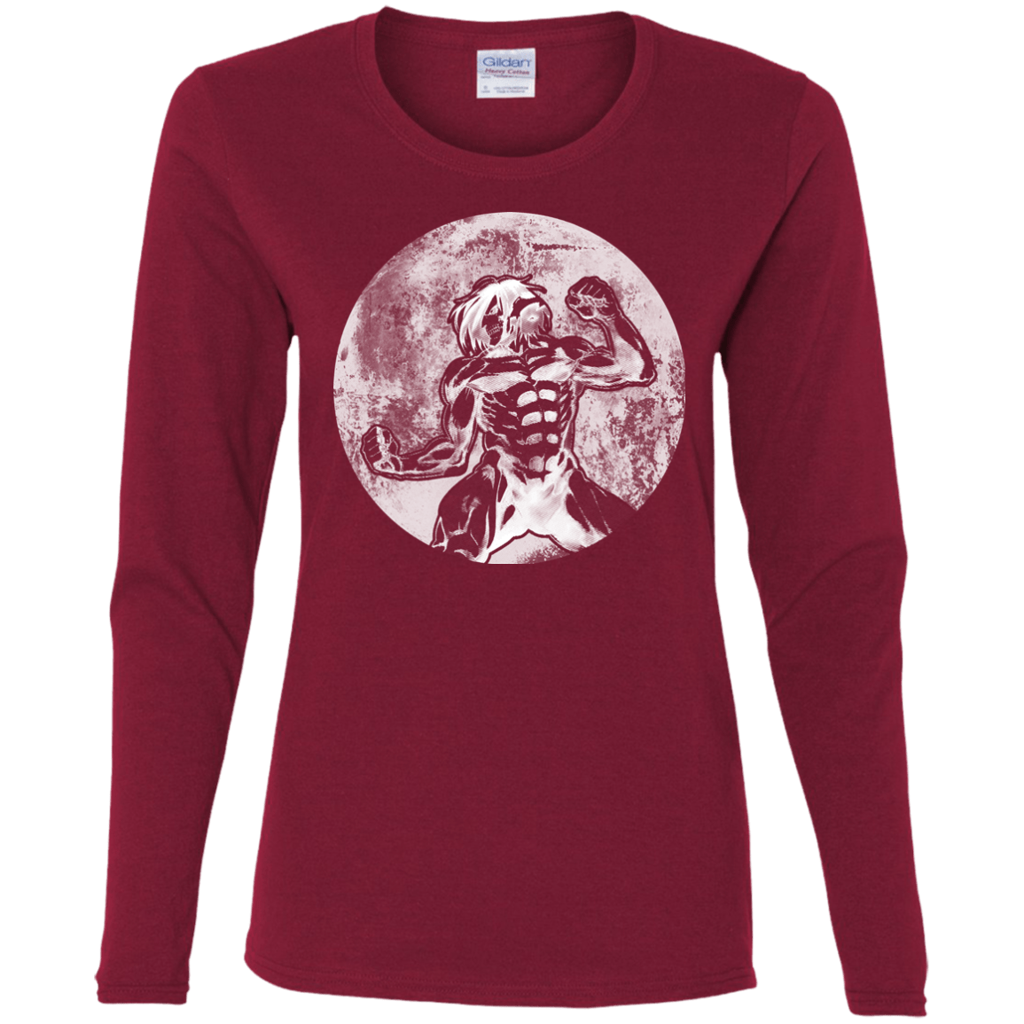 T-Shirts Cardinal / S Humans Strength Women's Long Sleeve T-Shirt