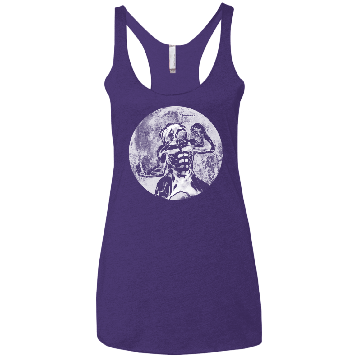 T-Shirts Purple Rush / X-Small Humans Strength Women's Triblend Racerback Tank