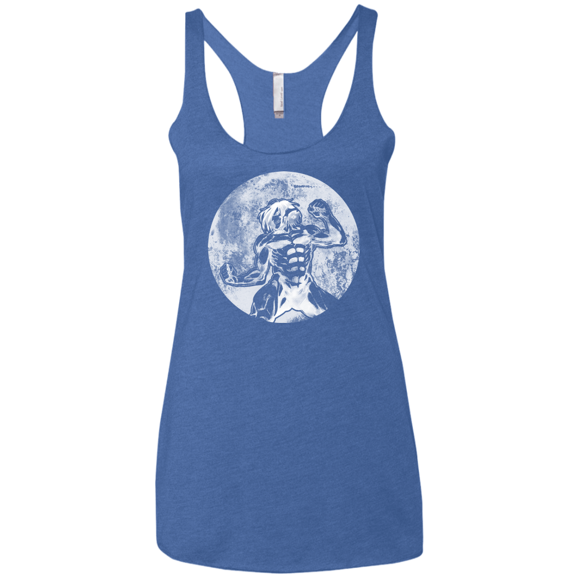 T-Shirts Vintage Royal / X-Small Humans Strength Women's Triblend Racerback Tank