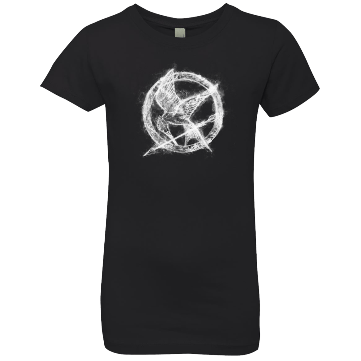 T-Shirts Black / YXS Hunger Games Smoke Girls Premium T-Shirt
