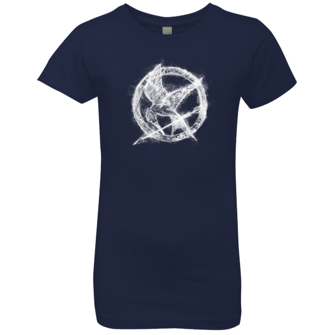 T-Shirts Midnight Navy / YXS Hunger Games Smoke Girls Premium T-Shirt