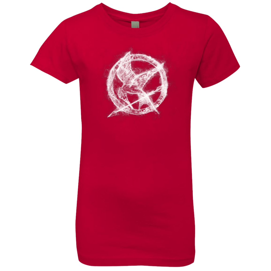T-Shirts Red / YXS Hunger Games Smoke Girls Premium T-Shirt