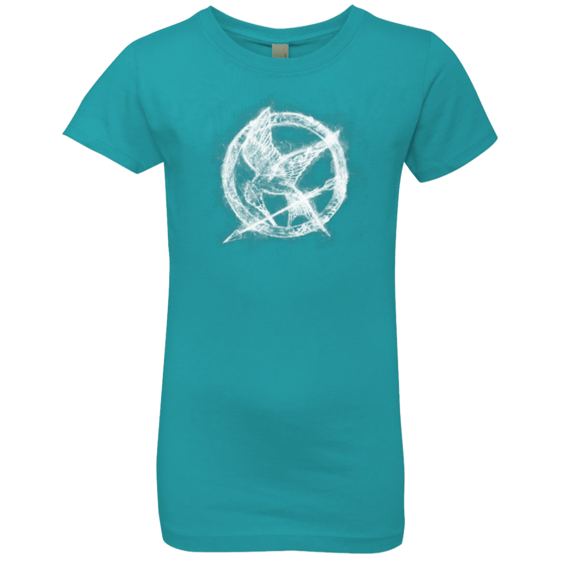 T-Shirts Tahiti Blue / YXS Hunger Games Smoke Girls Premium T-Shirt