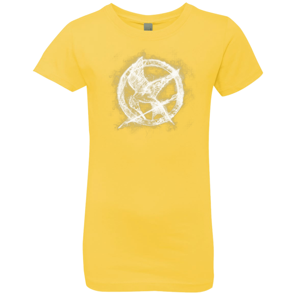 T-Shirts Vibrant Yellow / YXS Hunger Games Smoke Girls Premium T-Shirt