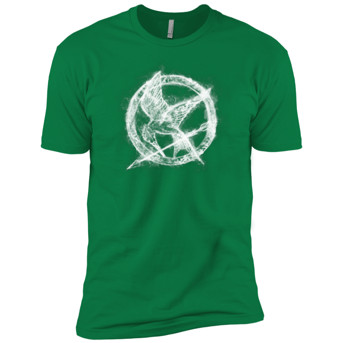 T-Shirts Kelly Green / X-Small Hunger Games Smoke Men's Premium T-Shirt