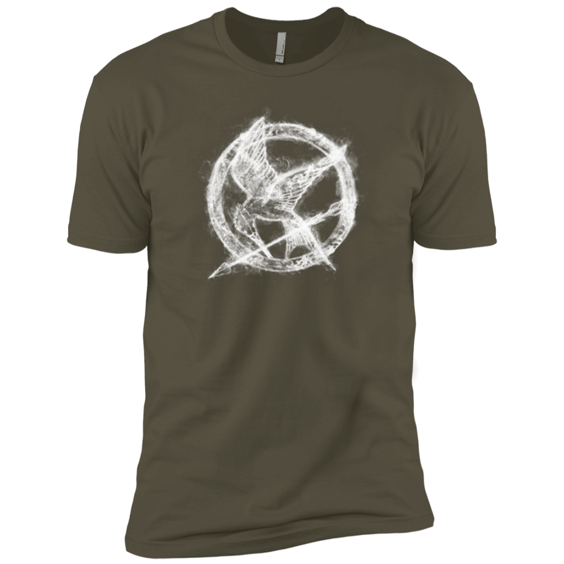 T-Shirts Military Green / X-Small Hunger Games Smoke Men's Premium T-Shirt