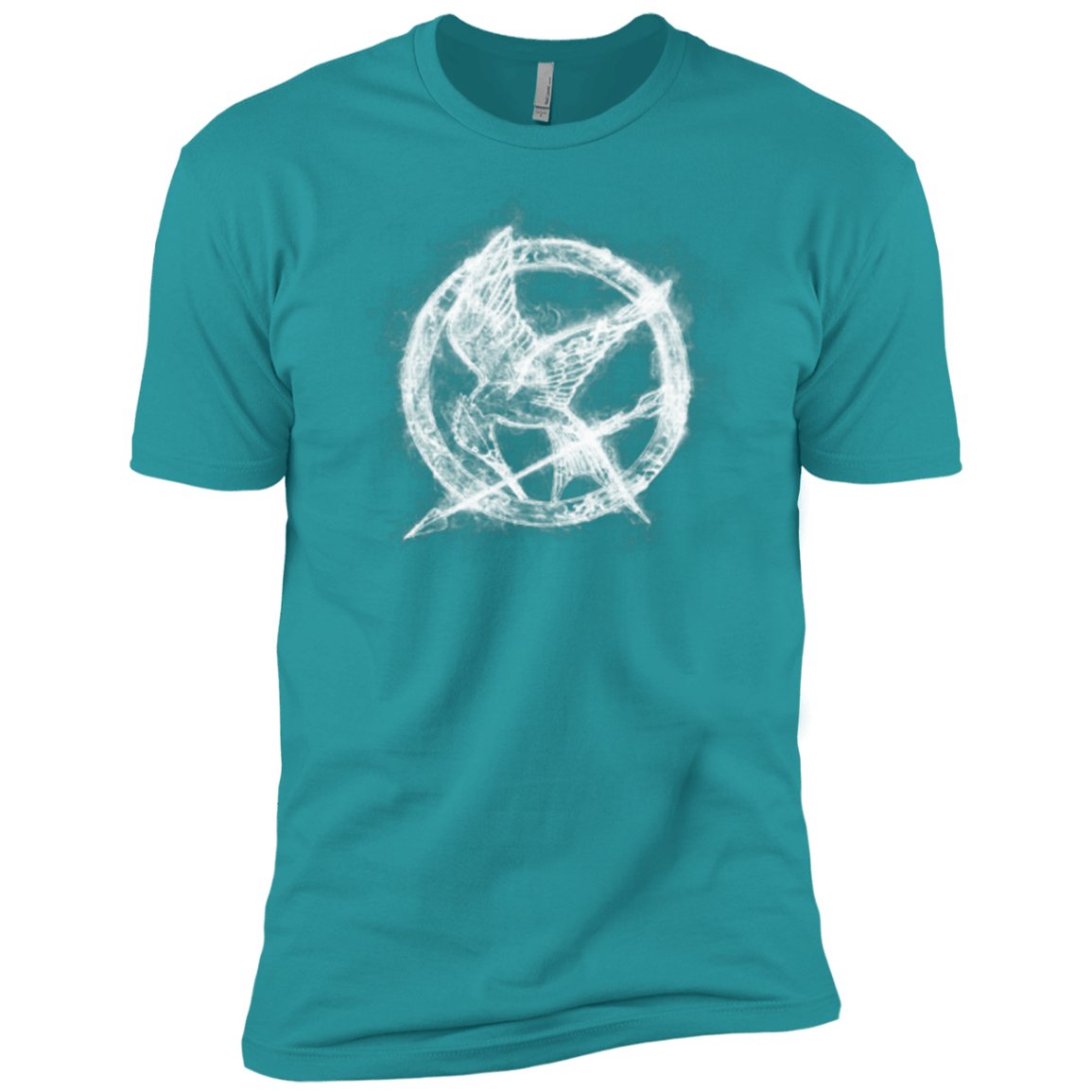 T-Shirts Tahiti Blue / X-Small Hunger Games Smoke Men's Premium T-Shirt