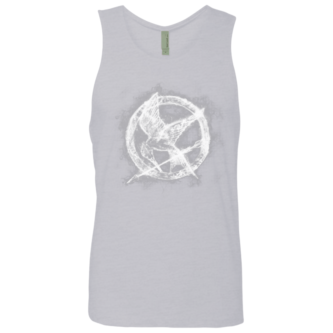 T-Shirts Heather Grey / Small Hunger Games Smoke Men's Premium Tank Top