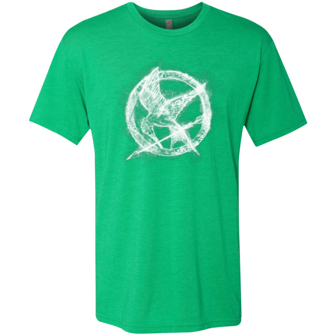 T-Shirts Envy / Small Hunger Games Smoke Men's Triblend T-Shirt
