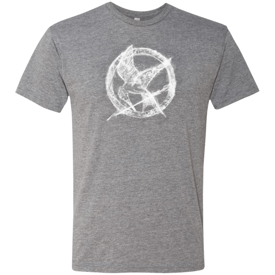 T-Shirts Premium Heather / Small Hunger Games Smoke Men's Triblend T-Shirt