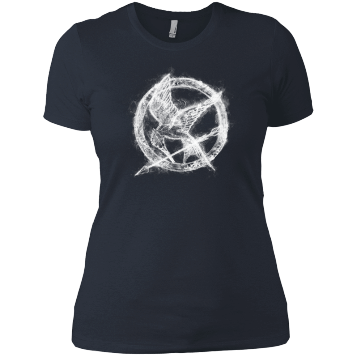 T-Shirts Indigo / X-Small Hunger Games Smoke Women's Premium T-Shirt