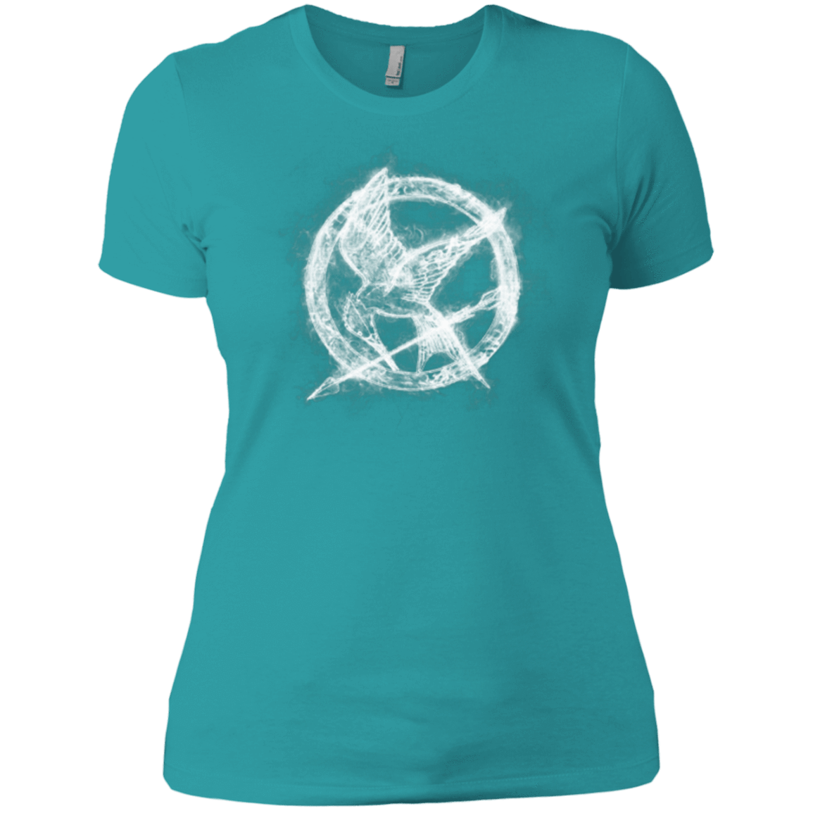 T-Shirts Tahiti Blue / X-Small Hunger Games Smoke Women's Premium T-Shirt
