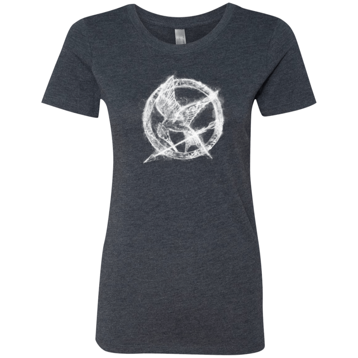 T-Shirts Vintage Navy / Small Hunger Games Smoke Women's Triblend T-Shirt