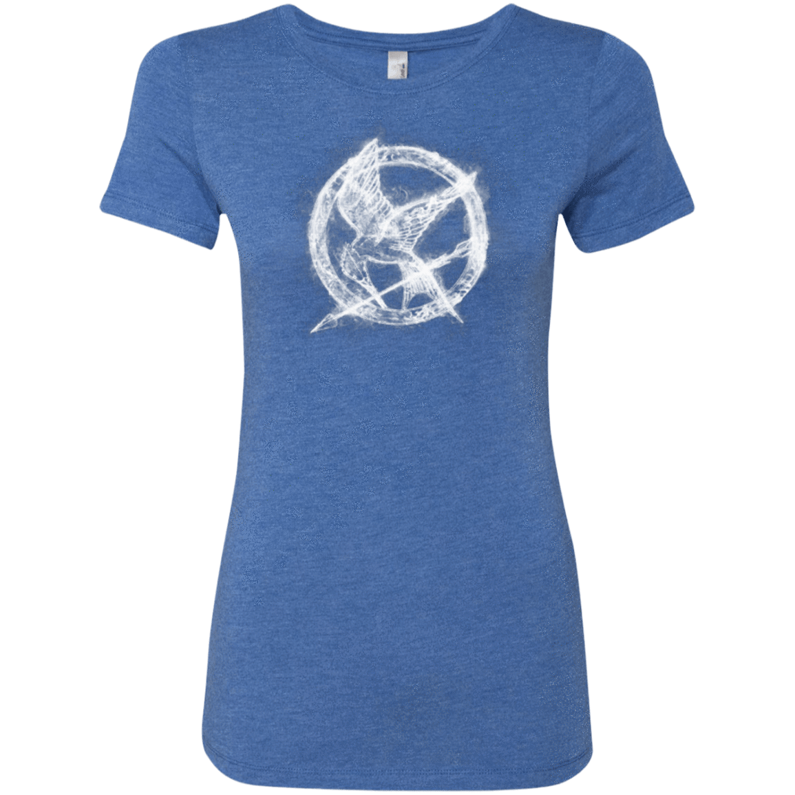 T-Shirts Vintage Royal / Small Hunger Games Smoke Women's Triblend T-Shirt
