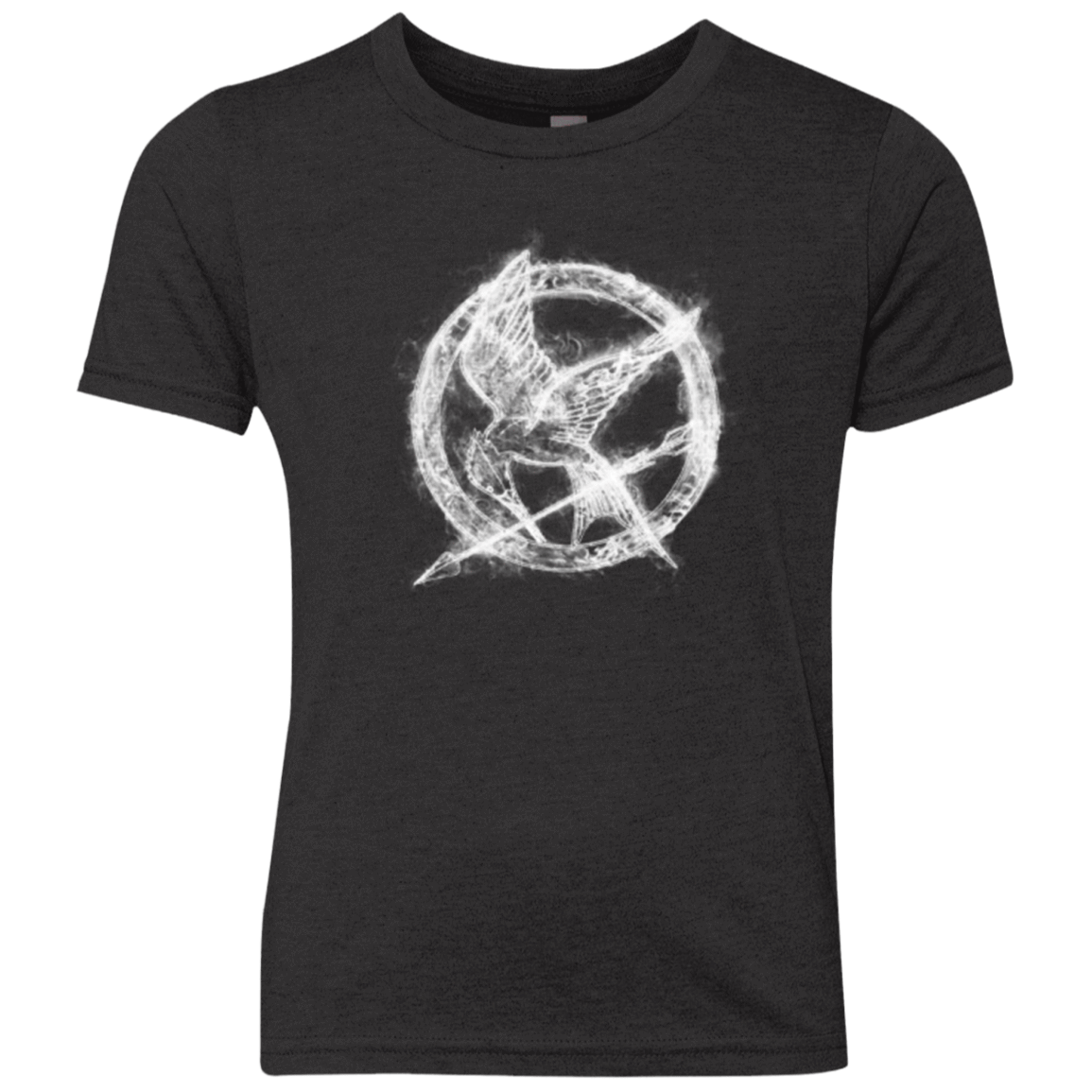 T-Shirts Vintage Black / YXS Hunger Games Smoke Youth Triblend T-Shirt