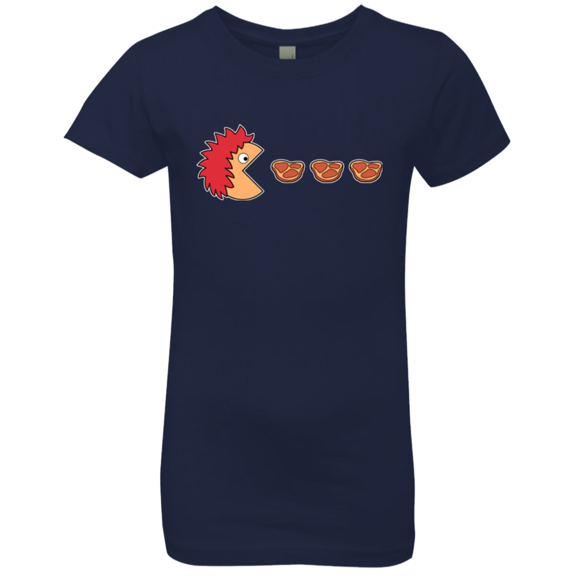 T-Shirts Midnight Navy / YXS Hungry for ham Girls Premium T-Shirt