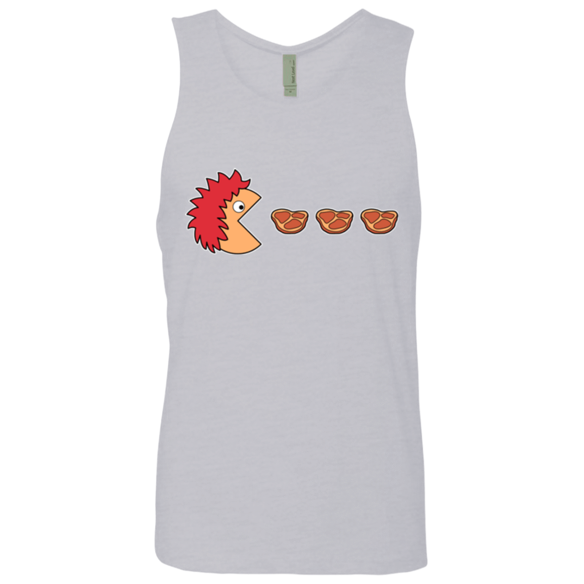 T-Shirts Heather Grey / Small Hungry for ham Men's Premium Tank Top