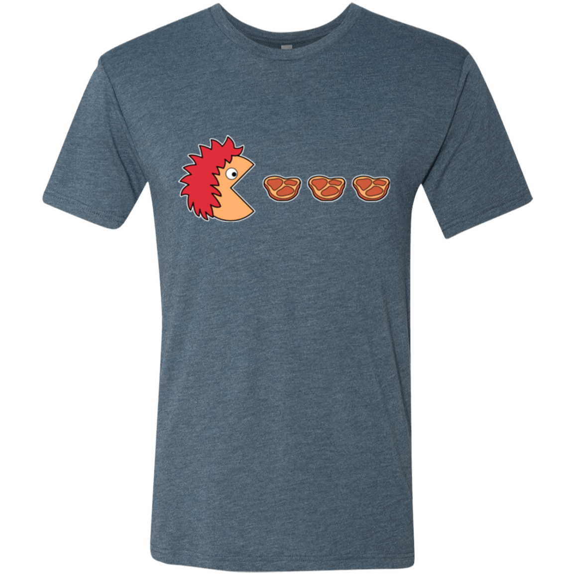 T-Shirts Indigo / Small Hungry for ham Men's Triblend T-Shirt