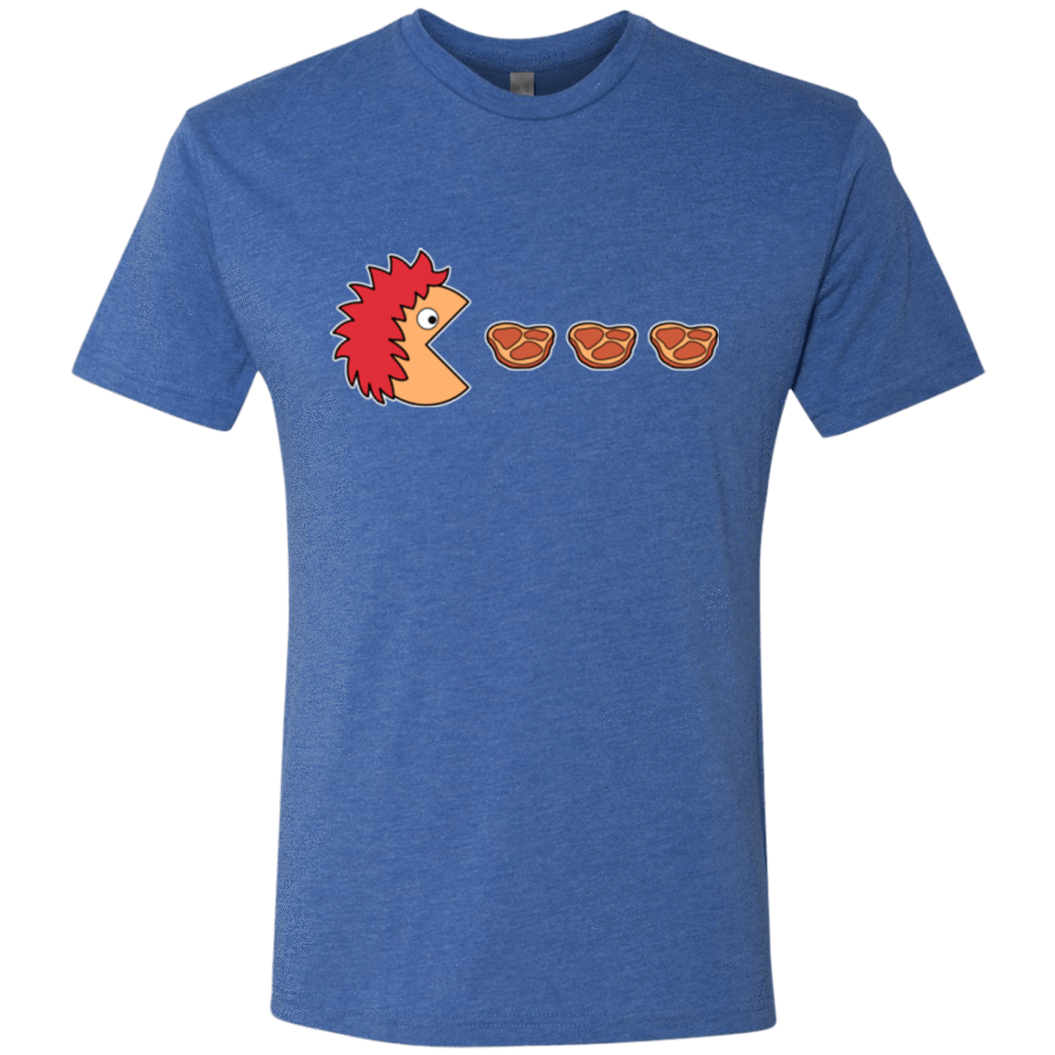 T-Shirts Vintage Royal / Small Hungry for ham Men's Triblend T-Shirt