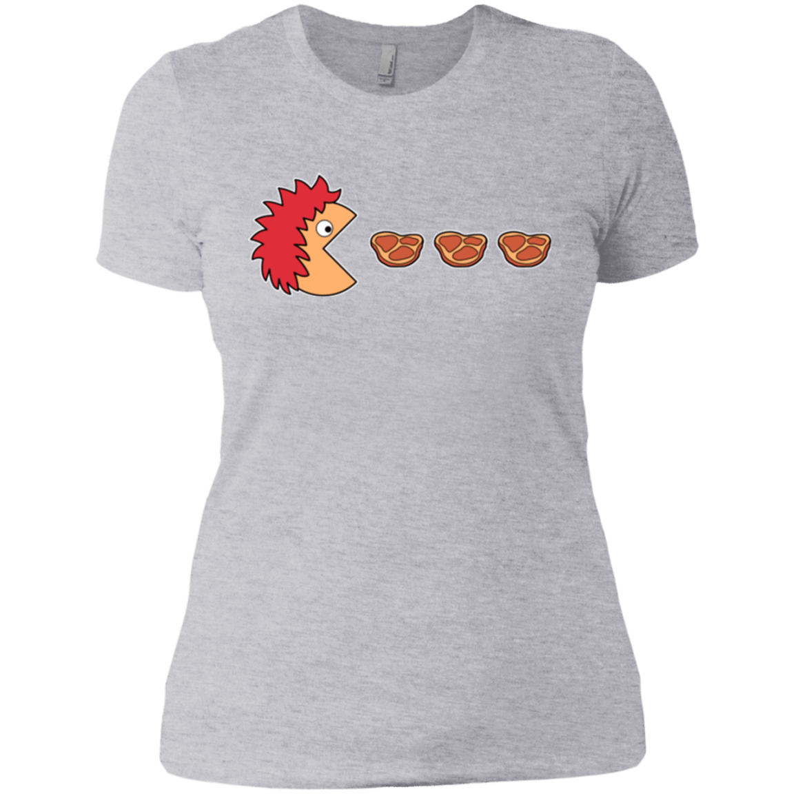 T-Shirts Heather Grey / X-Small Hungry for ham Women's Premium T-Shirt