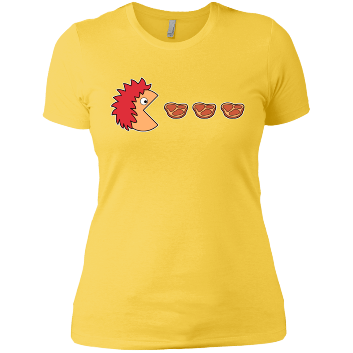 T-Shirts Vibrant Yellow / X-Small Hungry for ham Women's Premium T-Shirt