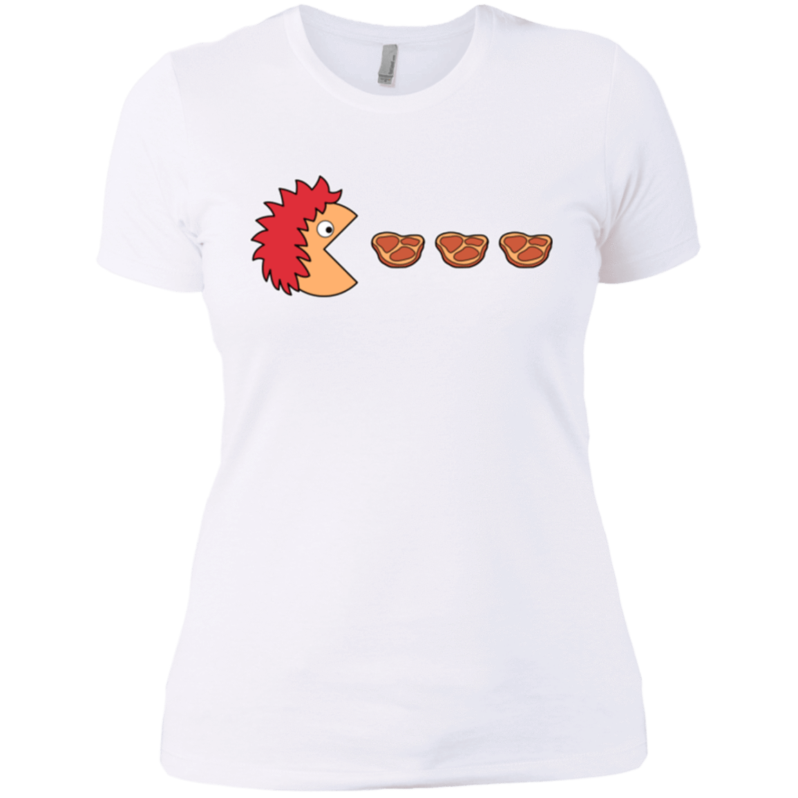 T-Shirts White / X-Small Hungry for ham Women's Premium T-Shirt