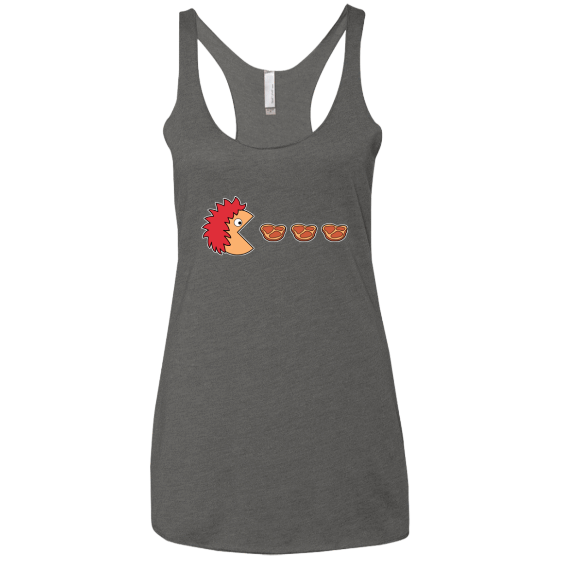 T-Shirts Premium Heather / X-Small Hungry for ham Women's Triblend Racerback Tank
