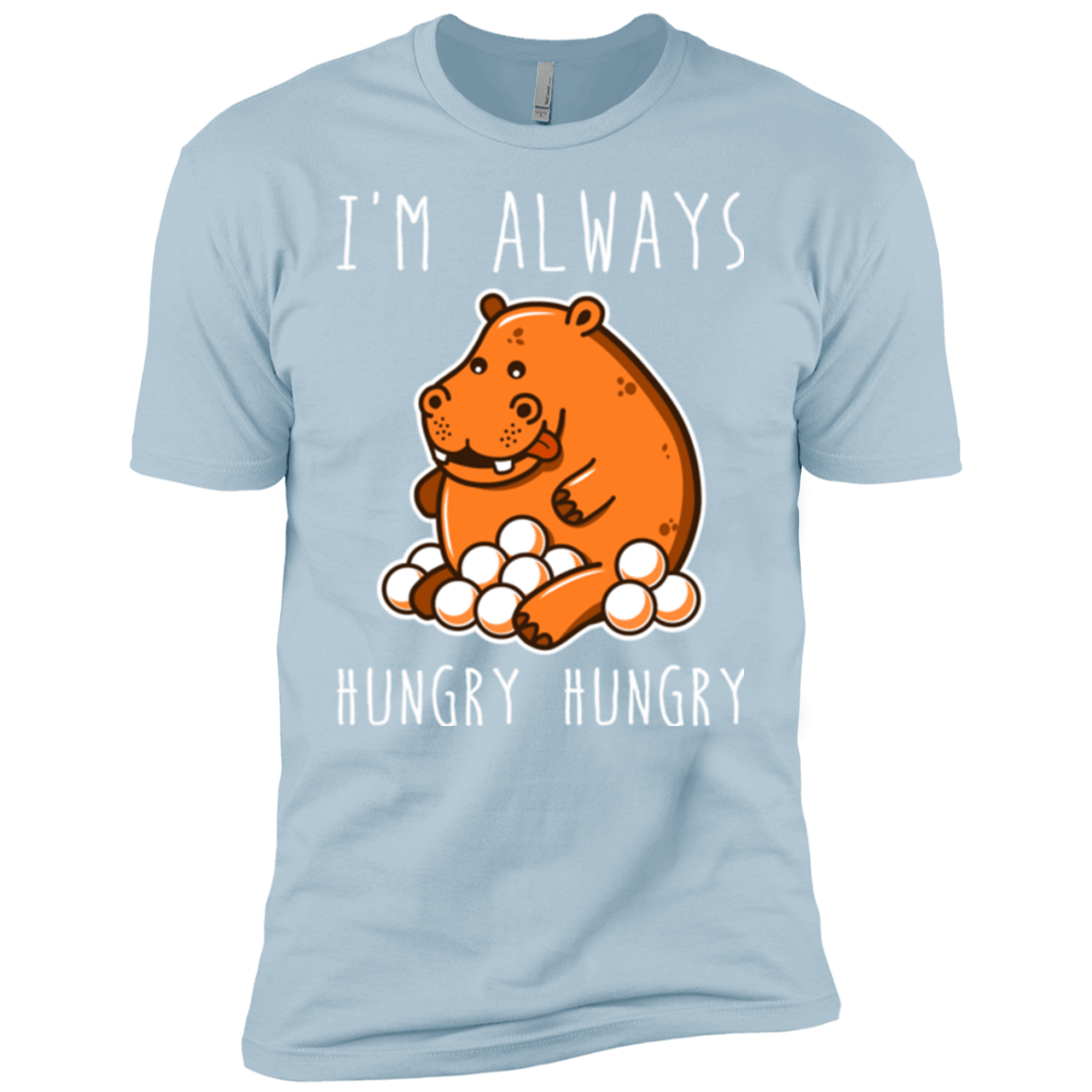 T-Shirts Light Blue / YXS Hungry Hungry Boys Premium T-Shirt