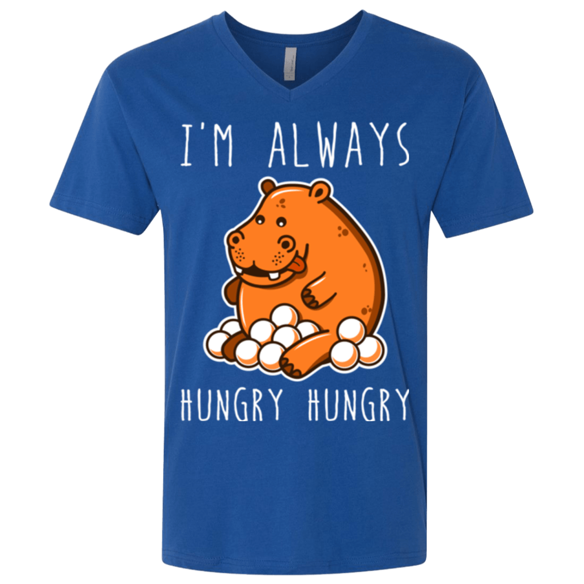 Hungry Hungry Men's Premium V-Neck