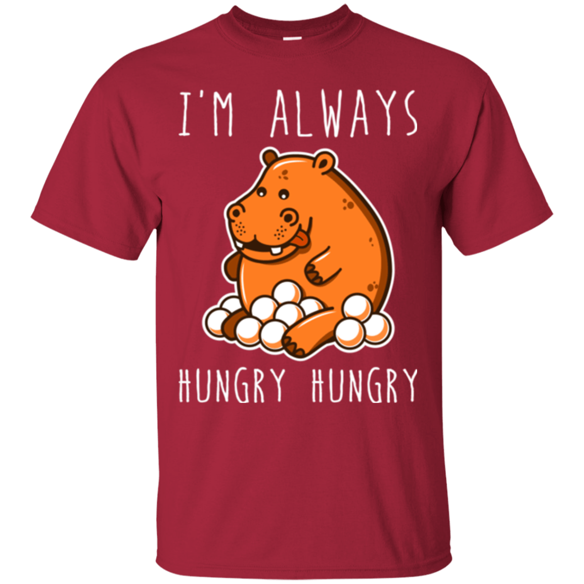 T-Shirts Cardinal / Small Hungry Hungry T-Shirt