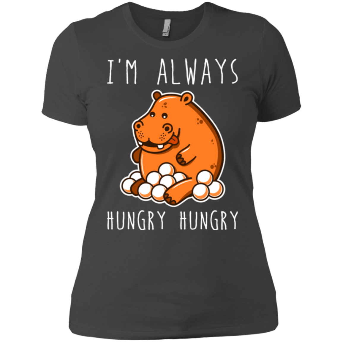 T-Shirts Heavy Metal / X-Small Hungry Hungry Women's Premium T-Shirt