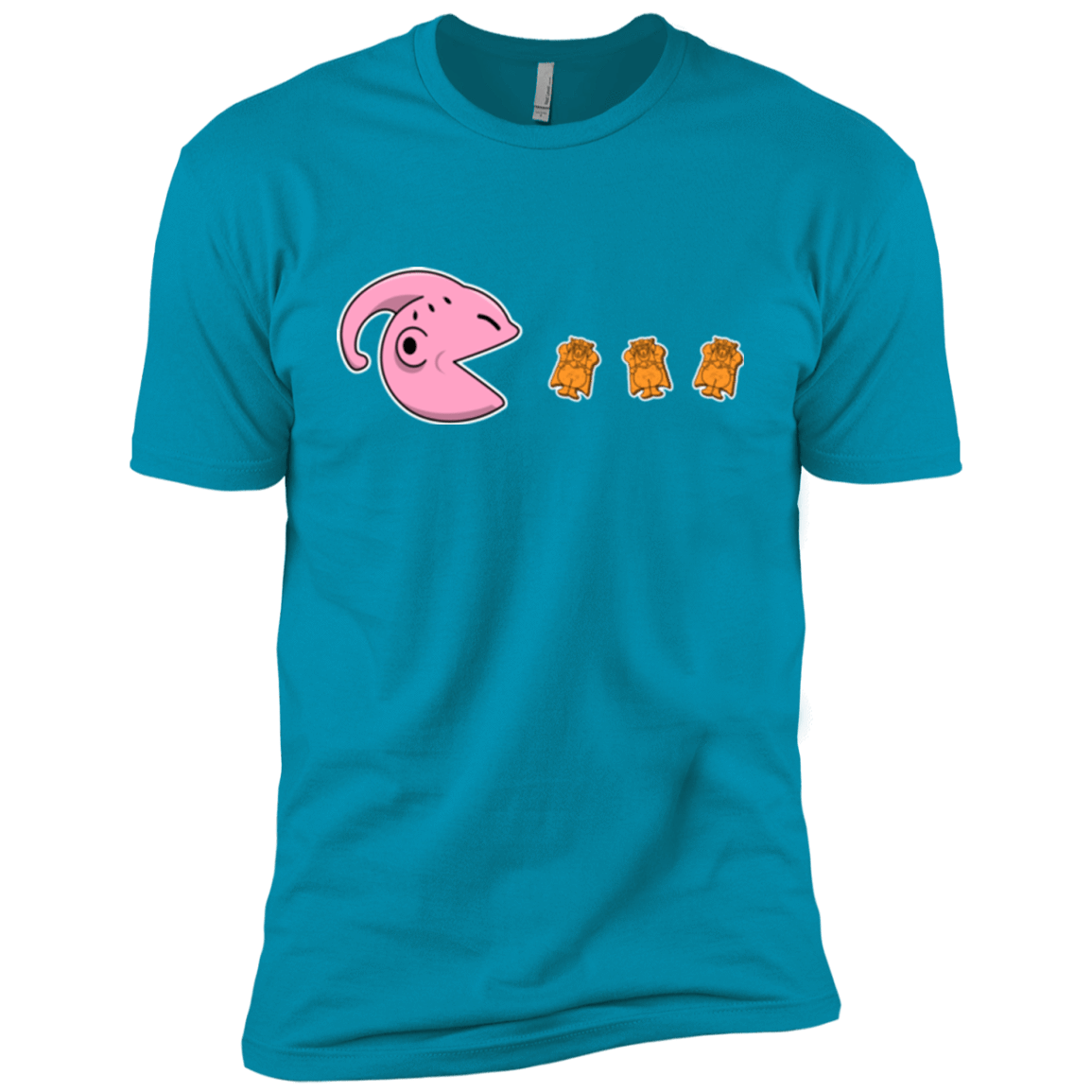 T-Shirts Turquoise / YXS Hungry Monster Boys Premium T-Shirt