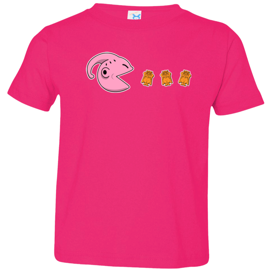 T-Shirts Hot Pink / 2T Hungry Monster Toddler Premium T-Shirt